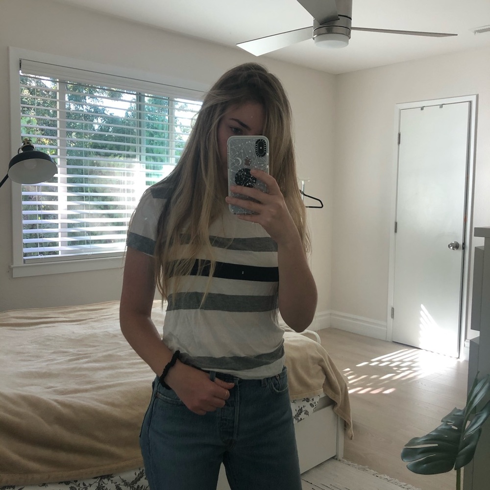 American Eagle Soft and Sexy Striped T-shirt